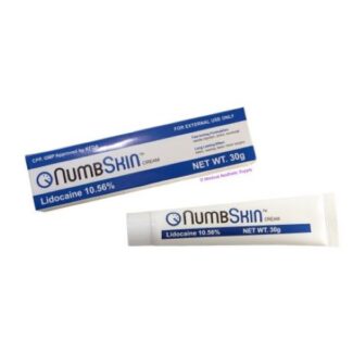 numbskin-10-56-lidocaine-cream-30g-tube-box