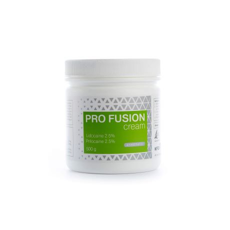 Pro Fusion or Profusion Cream 500g 2.5% Lidocaine + 2.5% Prilocaine